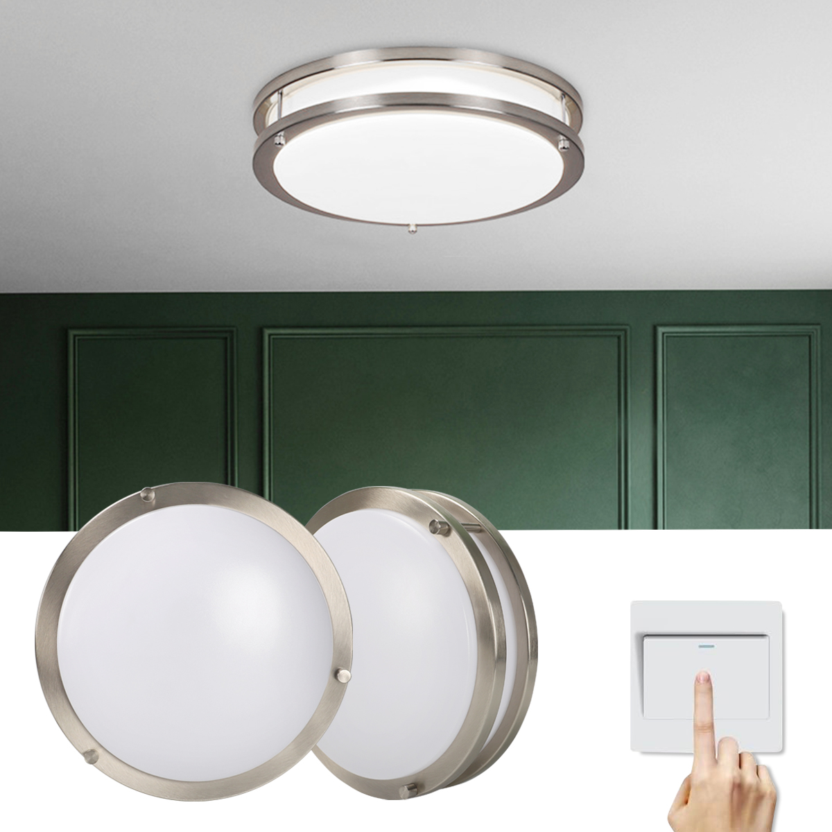 Modern minimalist LED ceiling lamp bedroom study dining room living room walkway balcony lamp